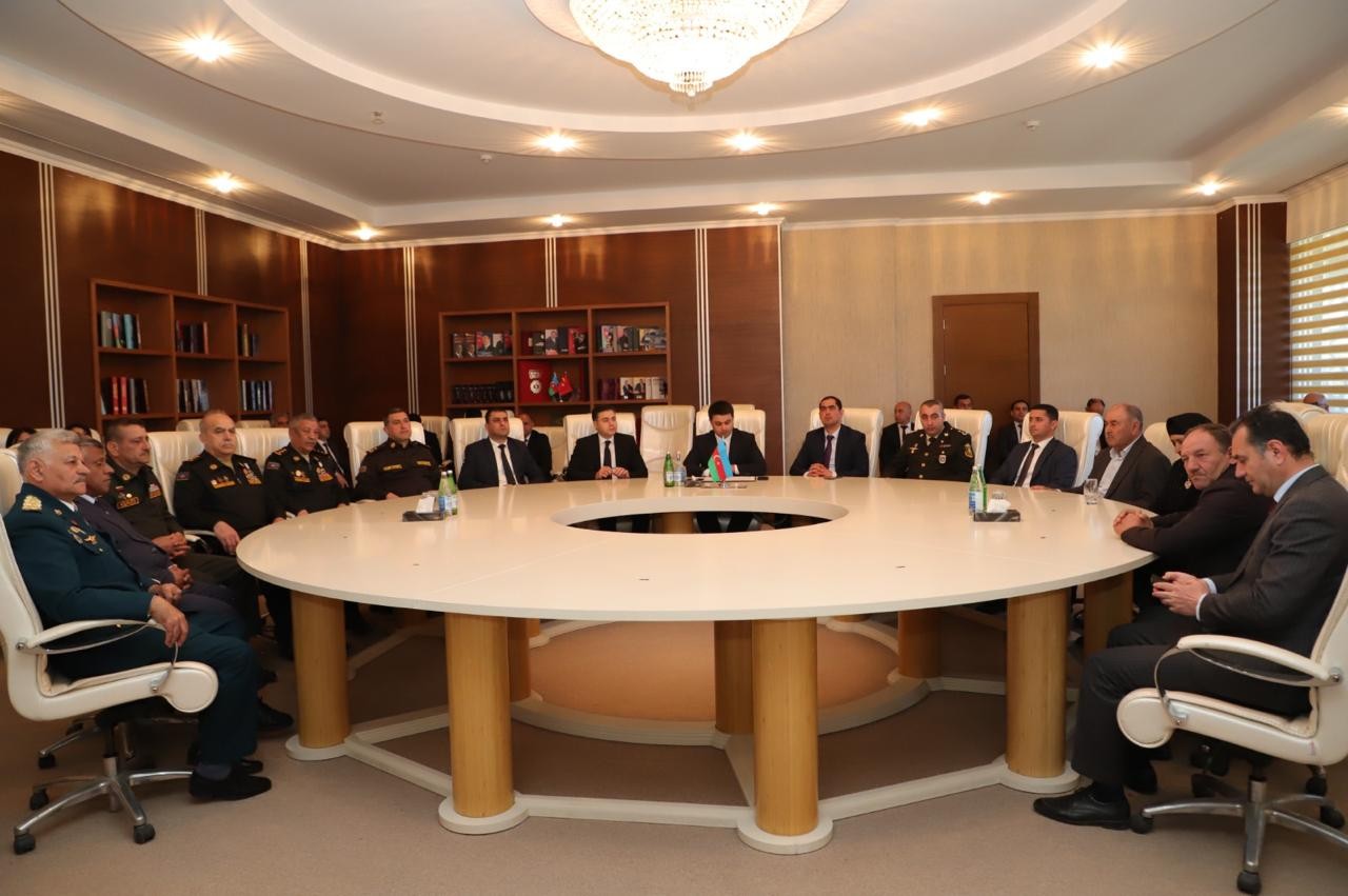 Neftçalada Aprel döyüşlərinin 10-cu ildönümü qeyd olunub - FOTOLAR